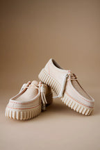 Torhill Bee - Ecru Suede - Mujer