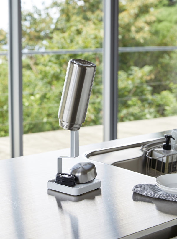 Bottle Drying Rack - Tower - White