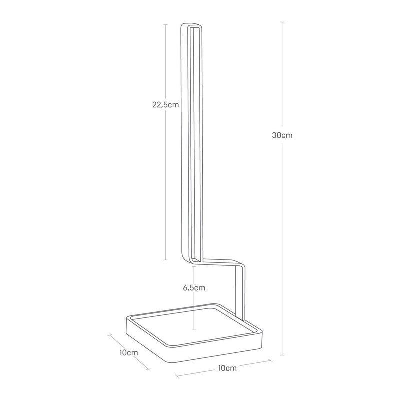 Bottle Drainer - Tower - Black