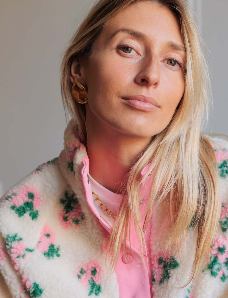 Sweater met bloemmotief Adar
