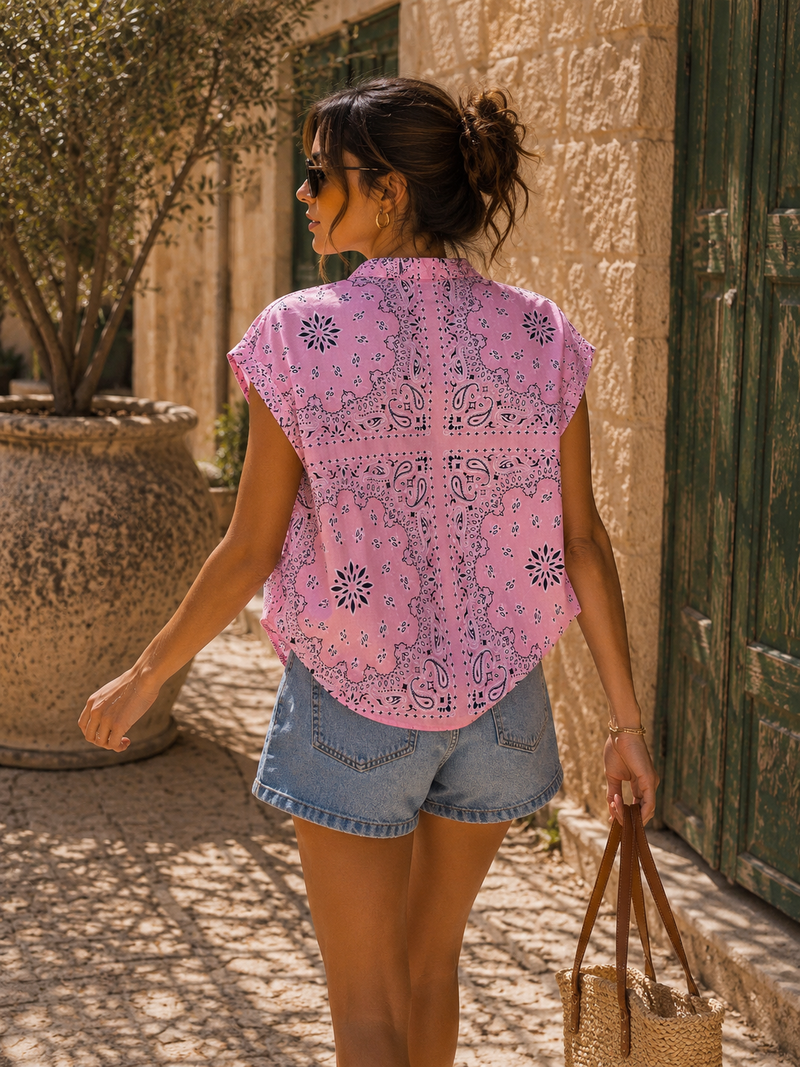 Chemise Bandita - Rose