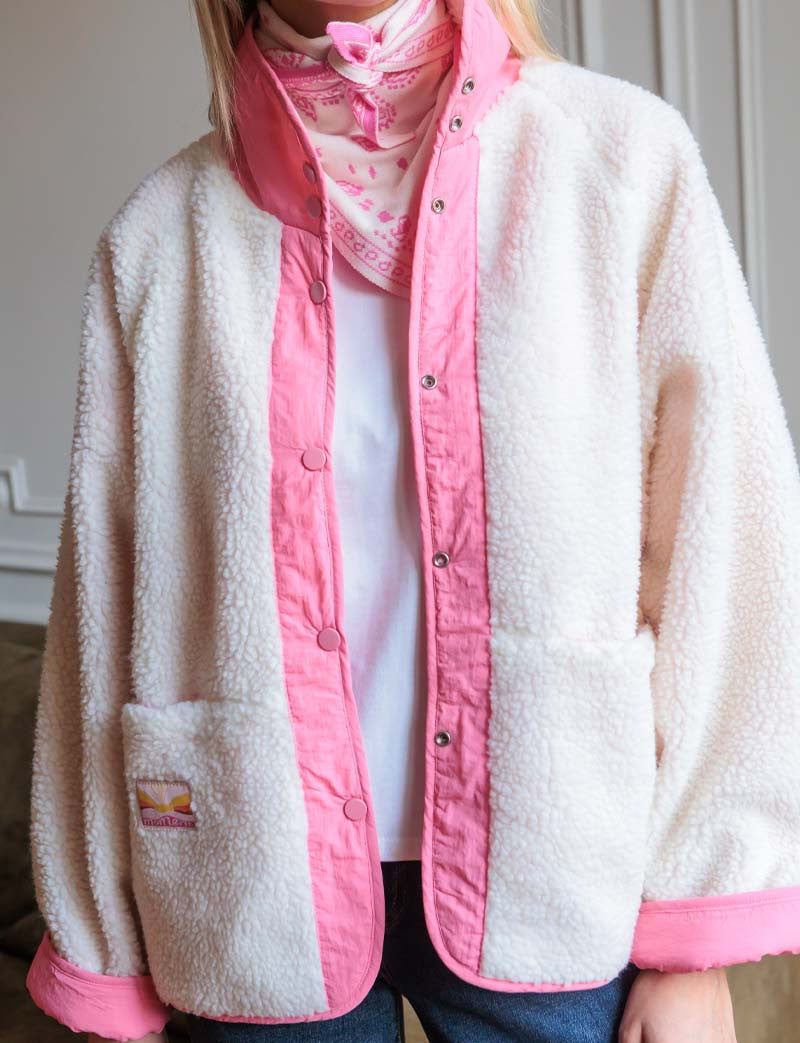 Giacca Rosa Leone