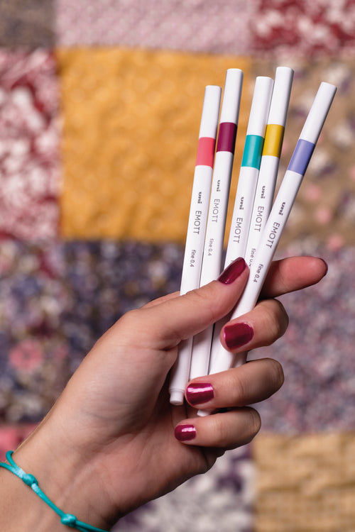 5 Feutres - Bright Boho - Emott By Uni-Ball