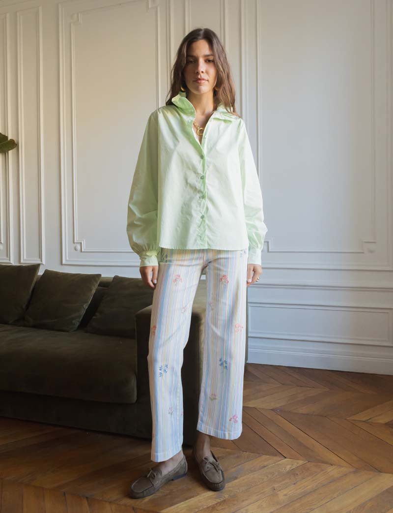 Chemise Menthe Gustava