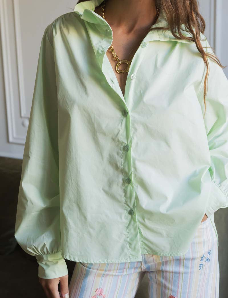 Chemise Menthe Gustava