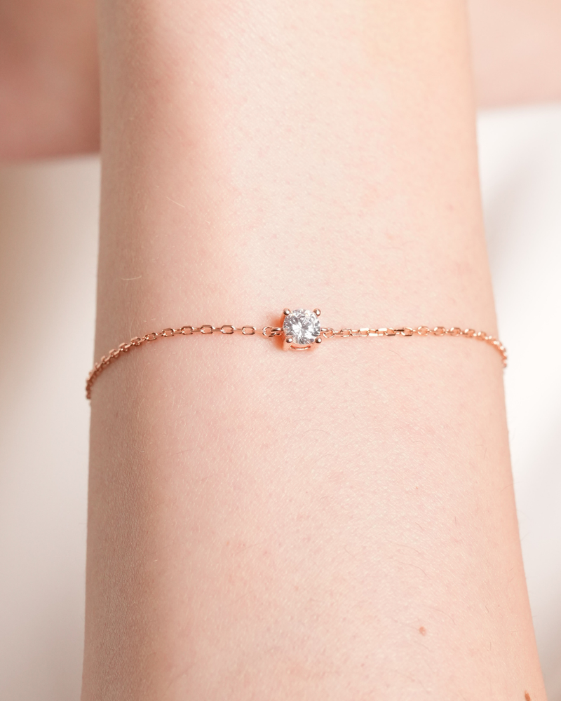 Bracelet Chaine Intemporel - Rose