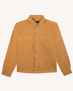 Light Orange Cotton Overshirt