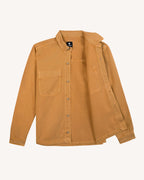 Light Orange Cotton Overshirt