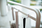 Storage Rack with Wheels - Tower - White