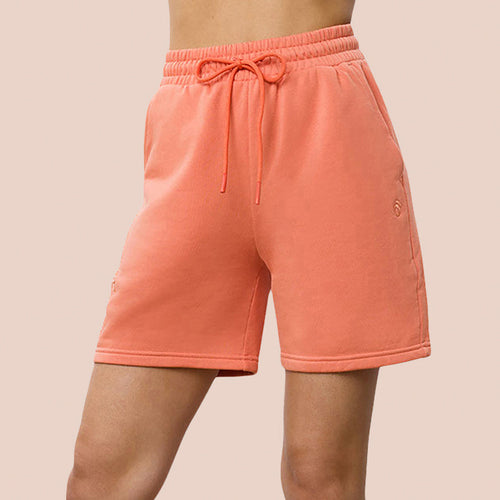 Short De Survêtement Beverly - Orange Coquelicot