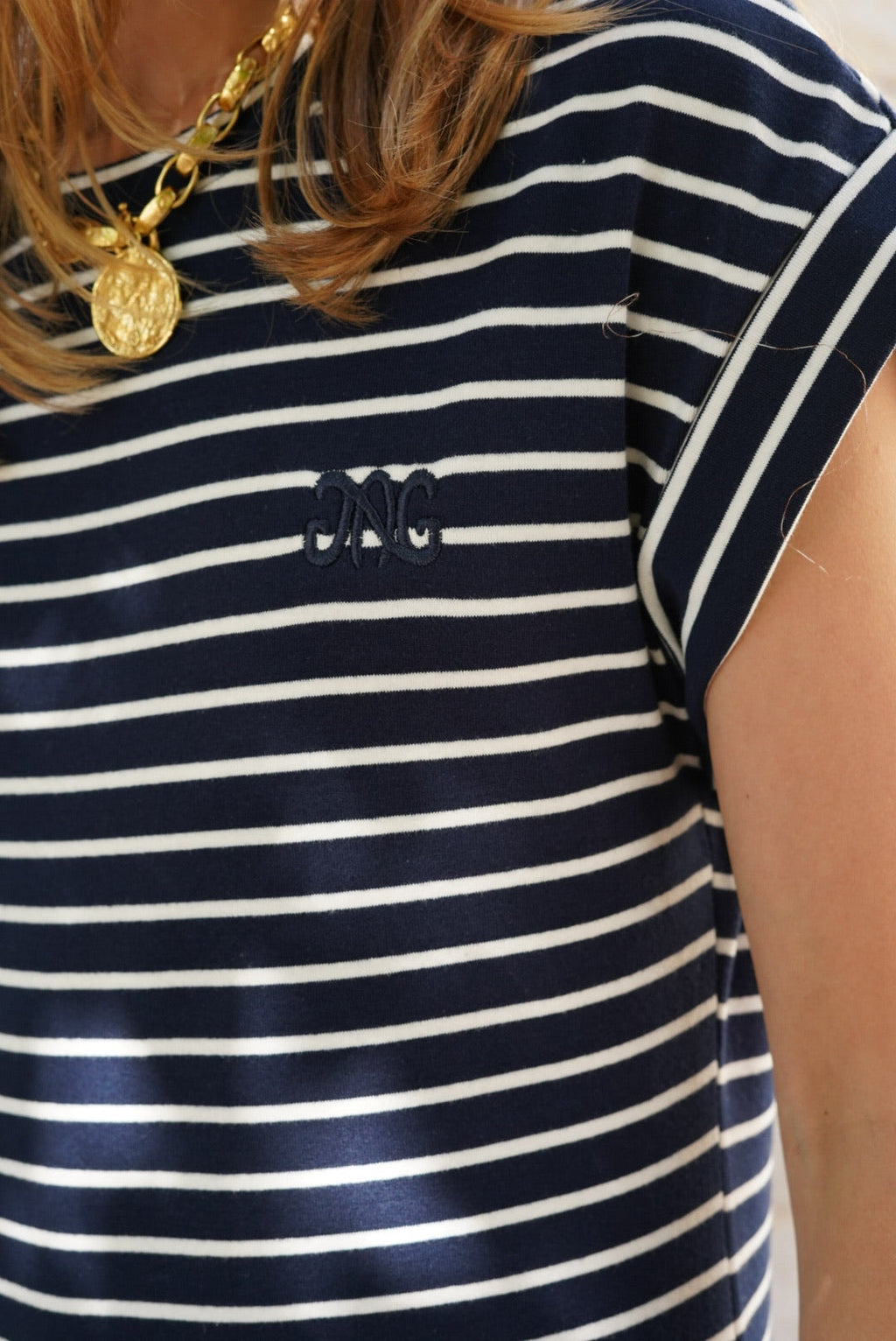 Esmée Striped T-Shirt Dress