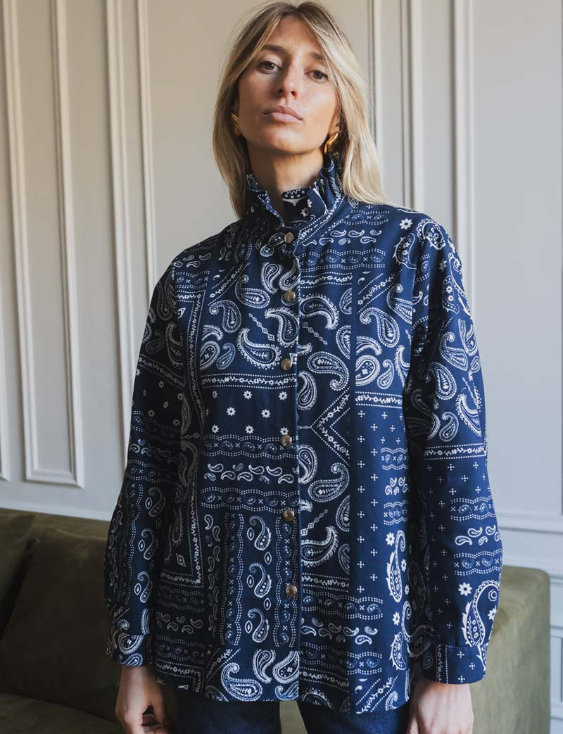 Veste Marine Bandana Denvy