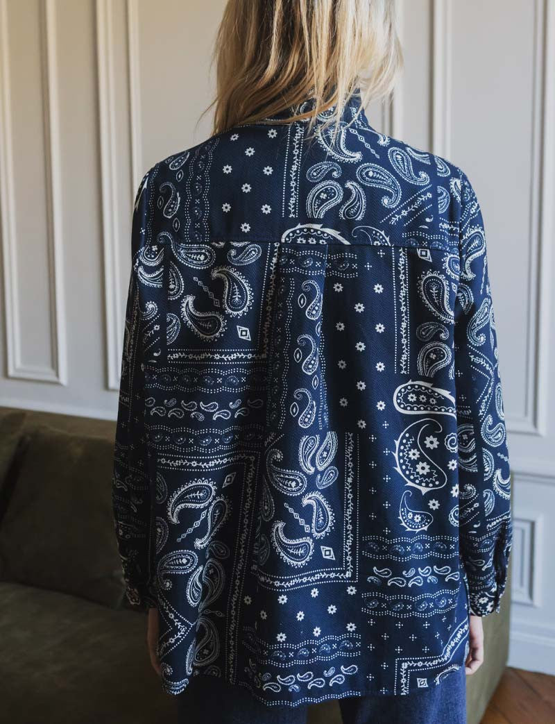 Veste Marine Bandana Denvy