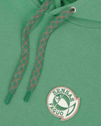 Green Cotton Hoodie