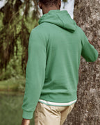 Green Cotton Hoodie