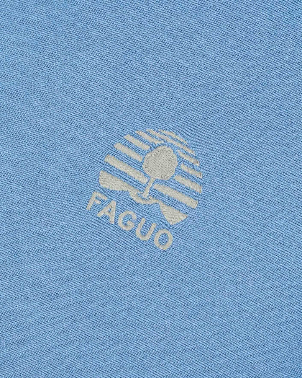Oversized Sky Blue Crew-Neck Sweatshirt
