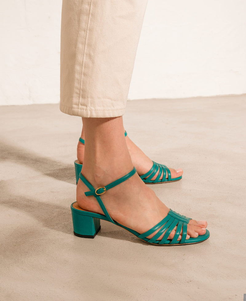 Sandals N°779 Emerald
