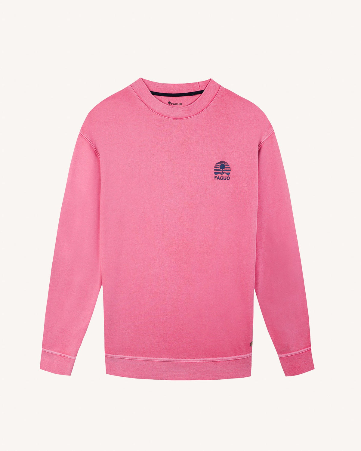 Sweat Col Rond Oversize Rose