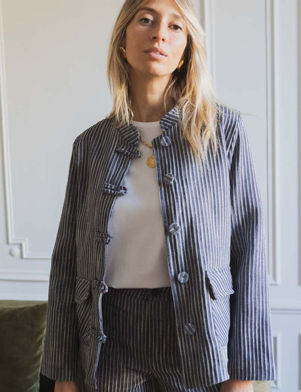 Berto Striped Jacket