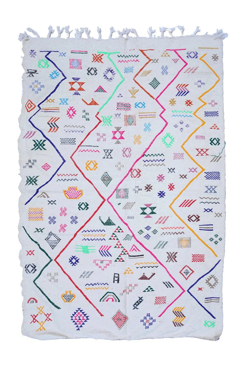 Tapis Kilim En Laine - 246 x 158 cm