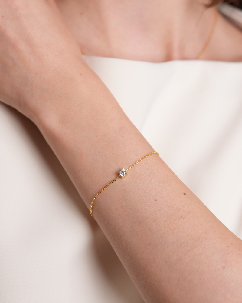 Bracelet Chaine Intemporel - Doré