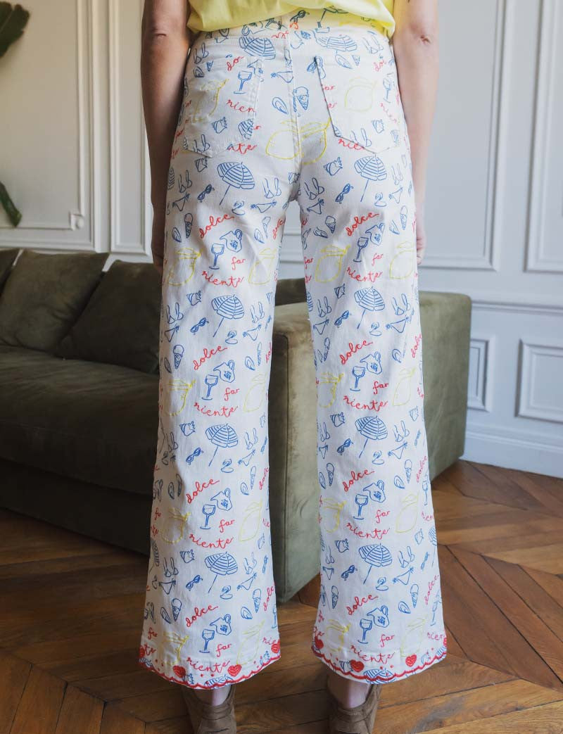 Witte jeans Farniente