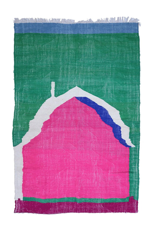 Tapis Kilim En Laine - 305 x 200 cm