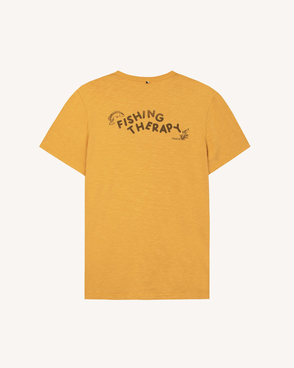 Camiseta Ocre de Algodón