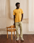 Camiseta Ocre de Algodón