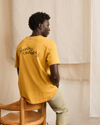 Camiseta Ocre de Algodón