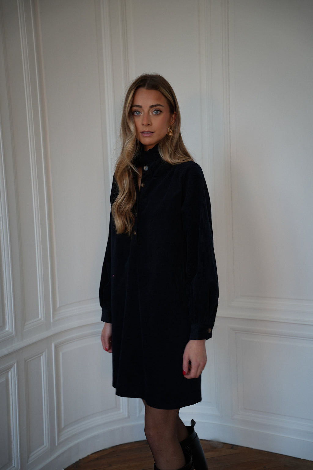 Cristelle Marine - Velvet Dress