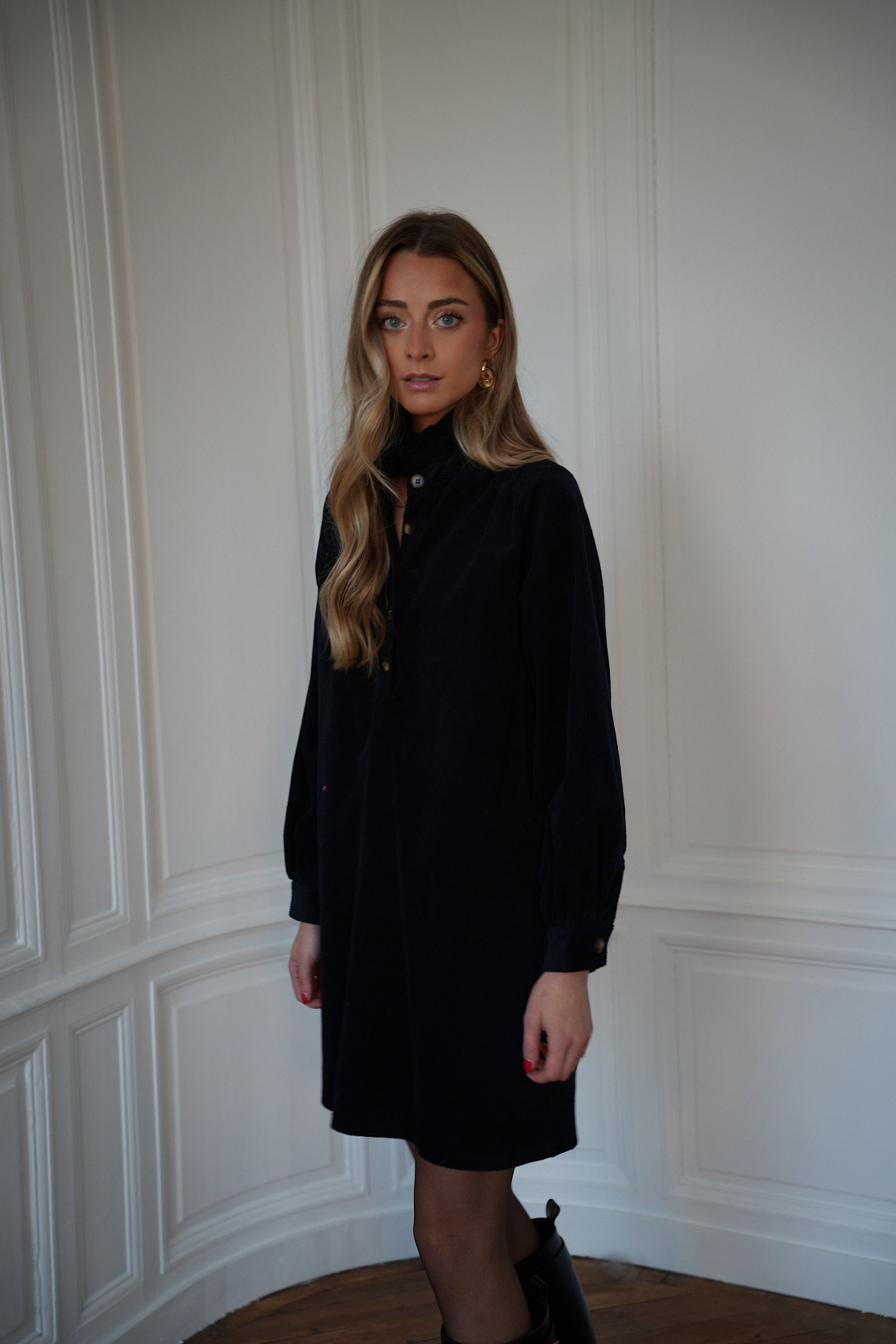 Cristelle Marine - Velvet Dress