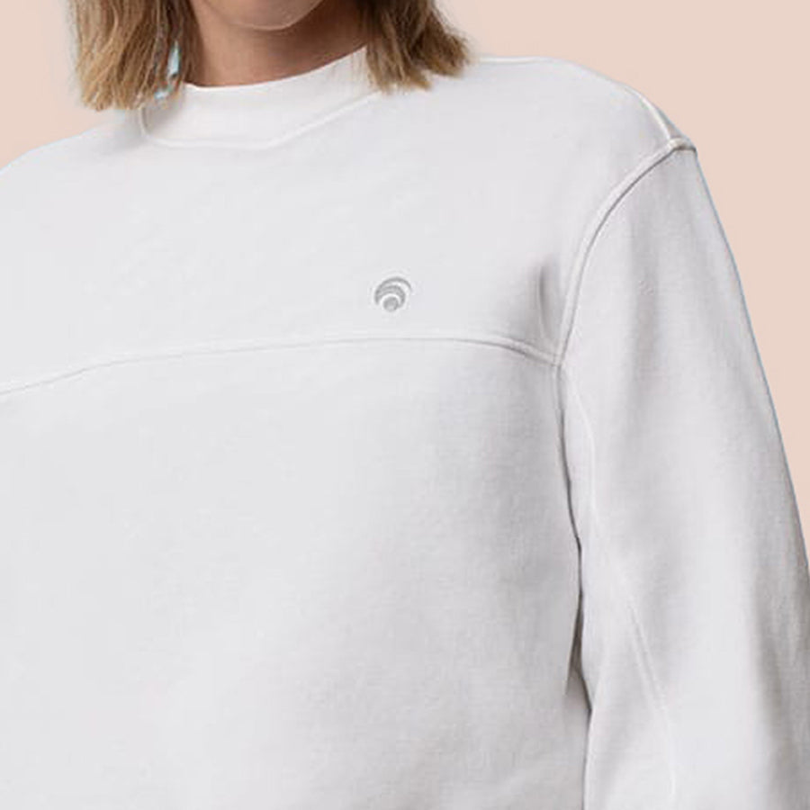 Soho Cropped Jumper - White