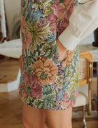 Robe En Jacquard Fleuri Constance