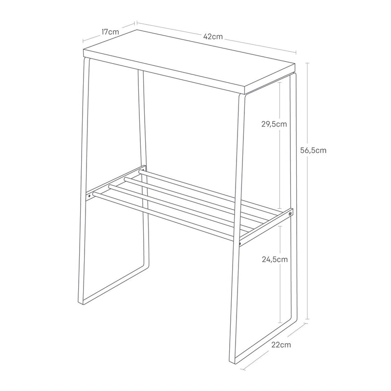 Table D'Appoint - Tosca - Blanc