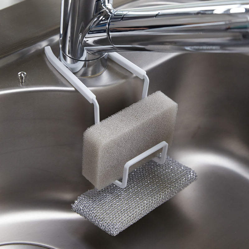 Porte-Éponge Double À Suspension Tour - Blanc