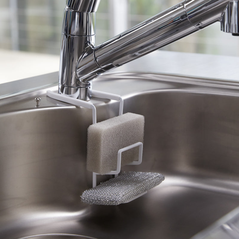 Porte-Éponge Double À Suspension Tour - Blanc