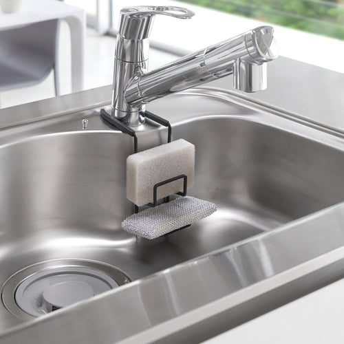 Porte-Éponge Double À Suspension Tour - Noir