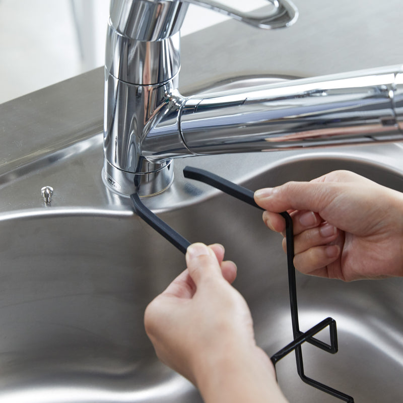 Porte-Éponge Double À Suspension Tour - Noir