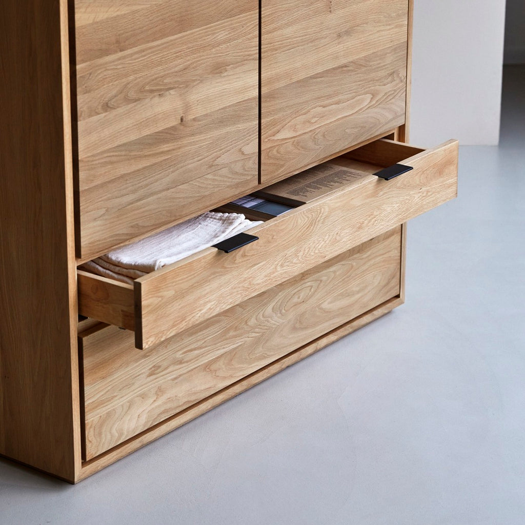 Senson - Armoire De Rangement - Chêne - Naturel