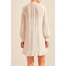 Robe Droite - Ecru