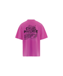 T-Shirt Washed Lmsn - Pink
