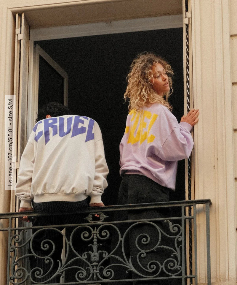 Sweatshirt Lilac Cruel