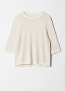 T-Shirt St Nanne Silkmix Top - Beige - Women