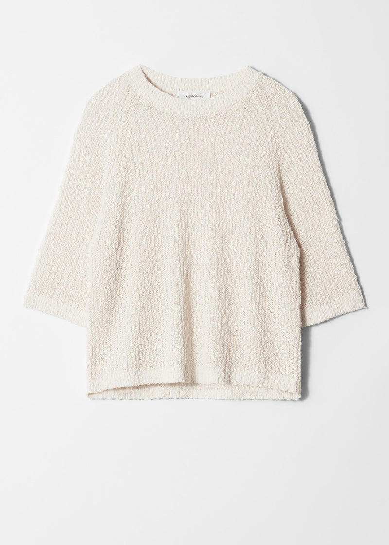 T-Shirt St Nanne Silkmix Top - Beige - Women
