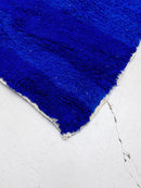 Tapis Berbère Marocain Beni Ouarain - Bleu Majorelle