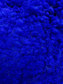 Tapis Berbère Marocain Beni Ouarain - Bleu Majorelle