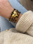 Manchette Quadra Marron