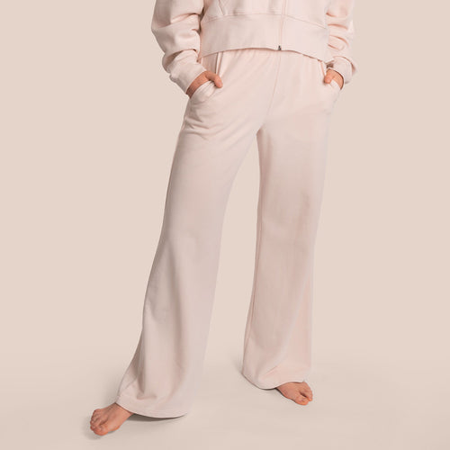 OCEANSAPART - Pantalon De Survêtement Brooke - Nude Clair