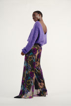 The Andreï Metallic Flower Pants